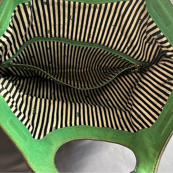 L.A.M.B. Gwen Stefani Clutch Y2K Foldable Leather Bag Stains Read Description - Picture 11 of 16